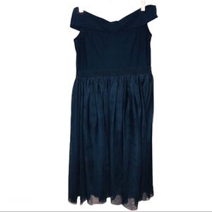 Hope & Harlow off the shoulder tutu dress